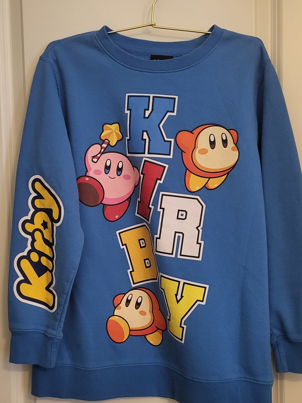 Blue Kirby Graphic Sweatshirt